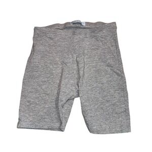 Primark Light Gray Heather Biker Shorts‎ Womens Size XS Athleisure Loungewear
